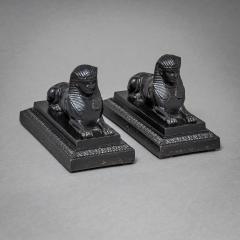 Pair of Berlin Iron Sphinxes Early 19th Century - 4390676