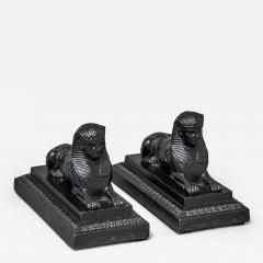 Pair of Berlin Iron Sphinxes Early 19th Century - 4419399