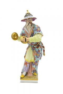 Pair of Berlin Porcelain Asian Couple Figures - 4630692