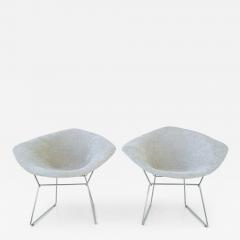 Pair of Bertoia Diamond Chairs  - 3953600