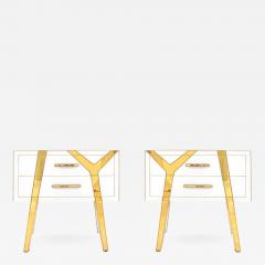 Pair of Beside Tables Designed by L A Studio - 513332