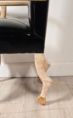 Pair of Bespoke John Dickinson Etruscan Armchairs circa 1980 5 pairs available - 4499343