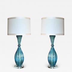 Pair of Bespoke Modern Murano Lamps - 3505574