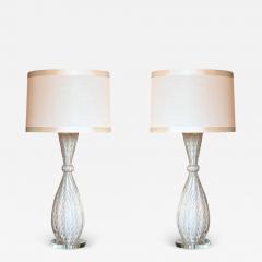 Pair of Bespoke Modern Murano Lamps - 3505575