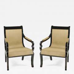 Pair of Biedermeier Armchairs - 500066