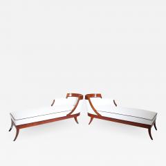 Pair of Biedermeier Recamiers - 1379866