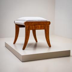 Pair of Biedermeier Stools in Ash 19th Century - 4702210