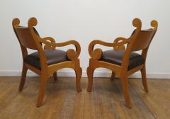 Pair of Biedermeier inspired Arm Chairs - 4548493