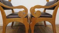 Pair of Biedermeier inspired Arm Chairs - 4548496