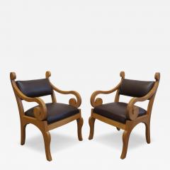 Pair of Biedermeier inspired Arm Chairs - 4551700