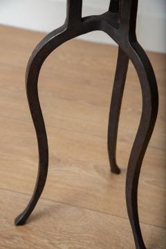 Pair of Black Iron Side or Drink Tables in Stock - 2831880