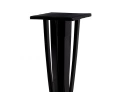 Pair of Black Lacquer Art Deco Pedestal Stands - 3515401