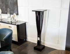 Pair of Black Lacquer Art Deco Pedestal Stands - 3515410