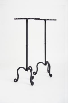 Pair of Black Martini Side Tables - 1886769
