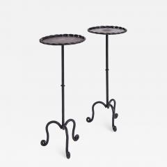 Pair of Black Martini Side Tables - 1888109