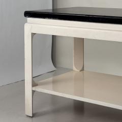 Pair of Black and White Modernist End Tables by Paul Frankl - 4801145