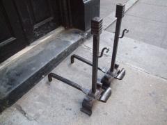 Pair of Blacksmiths Andirons - 2839021