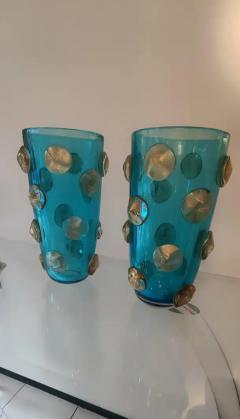 Pair of Blown Murano Glass Vase - 3474157