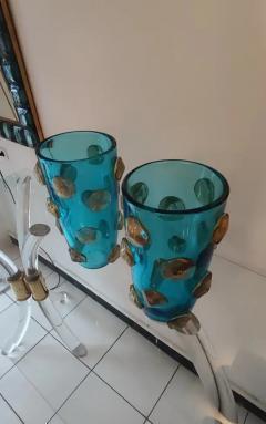 Pair of Blown Murano Glass Vase - 3474177