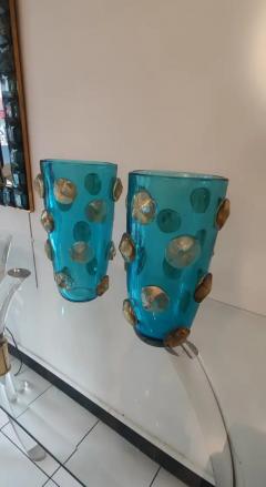 Pair of Blown Murano Glass Vase - 3474178