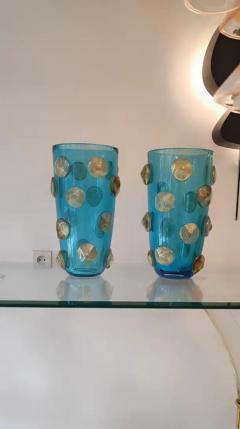 Pair of Blown Murano Glass Vase - 3474200