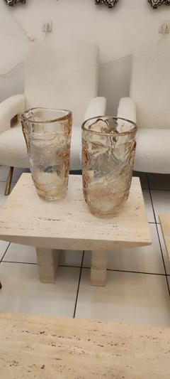 Pair of Blown Murano Glass Vase - 3474164