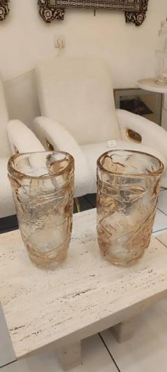 Pair of Blown Murano Glass Vase - 3474166