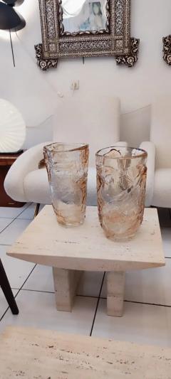 Pair of Blown Murano Glass Vase - 3474189