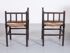 Pair of Bobbin Turned Chairs - 3408600