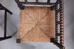 Pair of Bobbin Turned Chairs - 3408605