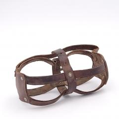 Pair of Bocce Balls with Leather Carrier circa 1900 - 2941257