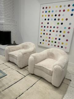 Pair of Boule Chairs France 1970s - 4308432