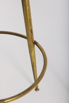 Pair of Brass Bar Stools - 4411639