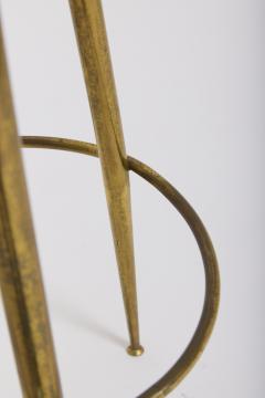 Pair of Brass Bar Stools - 4411646