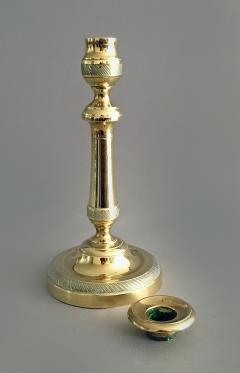 Pair of Brass Candlesticks Circa 1840 - 1808249