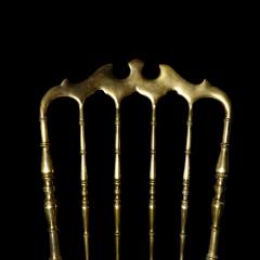 Pair of Brass Chiavary frame designed by Giuseppe Gaetano - 4389433