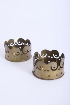 Pair of Brass Coasters - 4739074