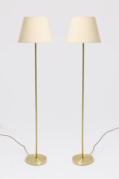 Pair of Brass Floor Lamps - 4372122