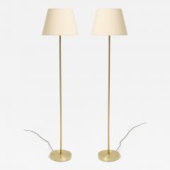 Pair of Brass Floor Lamps - 4372221