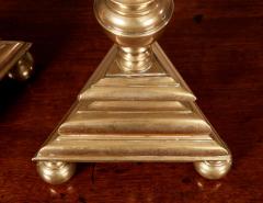 Pair of Brass Pricket Sticks c 1680 - 4598459