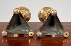 Pair of Brass Pricket Sticks c 1680 - 4598465