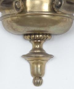 Pair of Brass Sconces U S A circa 1920 - 4035109