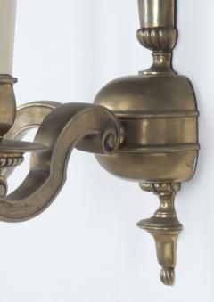 Pair of Brass Sconces U S A circa 1920 - 4035116