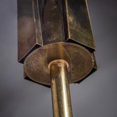 Pair of Brass and Marble Table Lamps Probably Italy 1960s 70s - 4410674