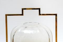 Pair of Brass and Murano Glass Lantern Table Lamps - 894394