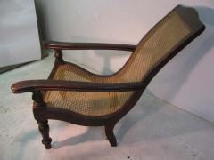 Pair of British Colonial Midcentury Plantation Lounge Chairs - 1770942