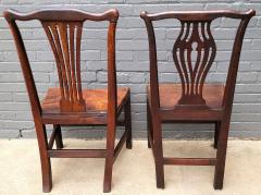 Pair of British Country Squire s George II Side Chairs - 2532741