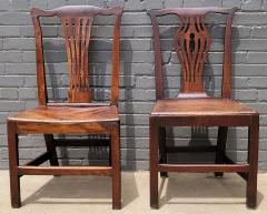 Pair of British Country Squire s George II Side Chairs - 2532744