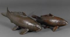 Pair of Bronze Carp - 4033528