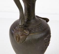 Pair of Bronze Grand Tour Ewers - 4600587